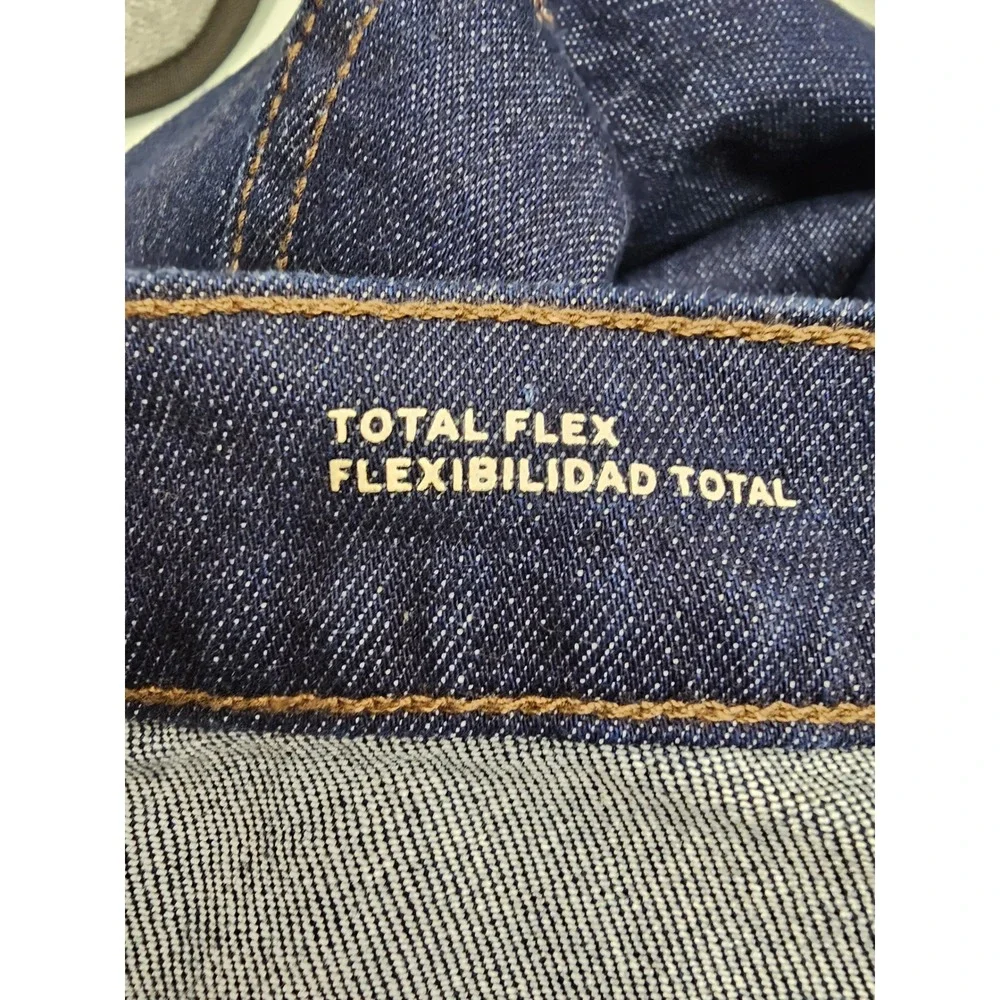 Goodfellow Mens‎ Relaxed Straight Leg Jeans Blue Cotton Blend Casual Size 34x32